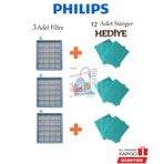 Philips FC 8470/01 Power Pro Compact Hepa Filtre Seti