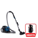 Philips FC9332/07 Powerpro City Torbasız Elektrikli Süpürge + Philips HD7301/00 Auto KeepWarm Siyah Çay Ustası Hediye (Kutunun İçerisinden Çıkmaktadır)