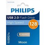 Philips Fm12fd160b/00 128Gb Moon Klasik Gümüş Usb 2.0 Metal Flash Bellek