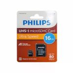 Phılıps Fm16mp45b/00 16Gb Class10 Uhs-I U1 Adaptörlü Mıcro Sdhc Hafıza Kartı