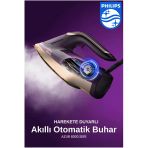 Philips Harekete Duyarlı Akıllı Otomatik Buharlı Ütü, Kumaşa Göre Otomatik Buhar - 3000W