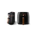Philips (HDA150/60 Türk Kahvesi + HD9867/90) Premium Airfryer Xxl Fritöz