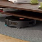 Philips Hepa Filtreli Islak ve Kuru Temizlik Robotu, 4000 Pa Yüksek Emiş Gücü, 200 Dk Çalışma Süresi, Lazer Navigasyon, Homerun Mobil Uygulaması, Luciole Lambader Hediye - Siyah