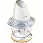 Philips HR1396 Hazneli 500 W 1 lt Kapasiteli 1 Kademeli Doğrayıcı Beyaz