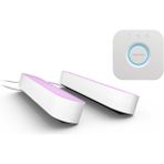 Philips Hue Beyaz ve Renkli Ambians Play Akıllı Çubuk Lamba Ikili Paket ve Hue Bridge