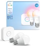 Philips Hue Essential 2'li E27 806 Lümen Akıllı Ampül Başlangıç Seti
