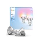Philips Hue Essential 4.7w Gu10 345 Lümen Renkli Akıllı Spot Ampul - 2'li Eko Paket