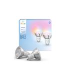Philips Hue Essential 4.7W Gu10 345 Lumen Renkli Akıllı Spot Ampul 2'Li Ekopaket Renkli