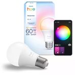 Philips Hue Essential 8W E27 806 Lumen Renkli Akıllı Ampul A60 929004235401
