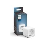 Philips Hue Hue Işık Sistemleri Için Akıllı Priz, Lambaları Kontrol Etmek Için Akıllı Priz, Sesli Kumanda ve Her Yerden Uygulama ile Uyumlu, Beyaz [enerji Sınıfı G]