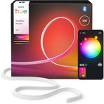 Philips Hue Omniglow 3 M Mikro Led Şerit, 2700 Lümen, Atmosfer Ve Parlak Renk, Esnek Iç Aydınlatma,
