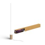 Philips Hue White & Col. Amb. Gradient Signe Oak, ayaklı lamba, ahşap görünümlü, 16 milyon renk, uygulama ile kontrol edilebilir, Amazon Alexa (Echo, Echo Dot) ile uyumlu