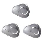 Philips İle Uyumlu, S5080, S5095, S5077, S5351, Çapraz Dikiş, Şeffaf Koruyucu Kılıf, Tıraş Bıçağı Tertibatı İçin Yedek Kapak (3 Adet)