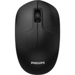 Philips Krk Phılıps SPK7358, Siyah, USB Nano 2,4gh Kablosuz, 1600DPI, Optic, 3 Tuşlu, Sessiz Click, Mouse K