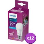 Philips LED 13W Ampul 6500K Beyaz Işık 12'li - 1 - 10 W