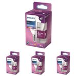 Philips LED 60W P48 E14 Beyaz Işık Dim Edilmez Ampul 4lü paket