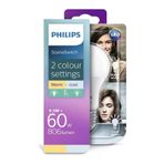 Philips Led Ampül Scene Switch 9,5w Tek Ampul Iki Renk 2700k-4000k E27 Duy