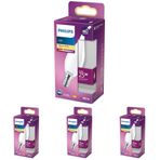 Philips LED Classic 25W BA35 E14 Mum Tipi WW Dim Edilmez Ampul 4lü paket