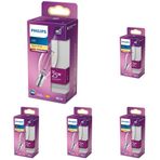 Philips LED classic 25W BA35 E14 WW CL Dim Edilmez Sarı Işık Filament Ampul 5li paket