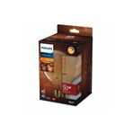Philips LED Dimlenebilir Amber Filament Ampul 7W 640 Lumen 2700K Sarı Işık G120 E27 (50W Eşleniği)