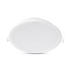 Philips LED gömme spot Meson, yuvarlak, beyaz, 17 W, nötr beyaz ışık (3.000K)