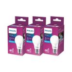Philips LedBulb 8-60W 806 Lm E27 6500K Beyaz Işık New Gen 3’lü Ampul