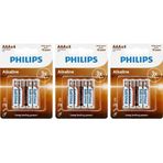 Philips LR03P2B 12'li AAA Alkalin İnce Pil