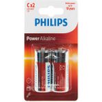 Philips LR14 Alkaline Orta Boy Pil C Boy 2'li Paket