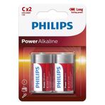 Philips LR14P2B Power Alkaline C Orta Boy 2 Adet Pil