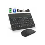 Philips M10 Pro 10.1" Tablet İçin Uyumlu Slim Şarjlı Bluetooth Klavye ve Mouse Seti