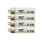 Philips Master T5 Floresan Ampul, 13W, 827, 2700K Sarı Işık, G5 Duylu, 4 Adet