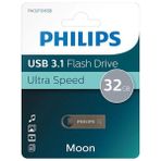 Philips Moon Serisi 32GB USB 3.1 Ultra Hızlı Metal Flash Bellek (FM32FD165B/00) - Orjinal