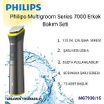 Philips Multigroom Series 7000 Erkek Bakım Seti + Stanley Adventure Vakumlu Soğuk Içecek Bardağı Hediye - Stanley Vkumlu İçecek Bardağı HEDİYE