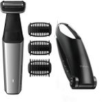 Philips Norelco Bodygroom Series 5000 Islak Kuru Vücut Tıraş Makinesi ve Sırt Aparatı, BG5025/40 - Siyah