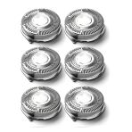 Philips Norelco Series 5000, At8xx, At7xx, S5xxx, Pt8xx, Pt7xx(6Pc-Sh50) İle Uyumlu Sh50 Bıçakları İçin Yedek Başlıklar