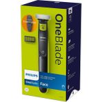 Philips Oneblade Face QP2520/65 Trimmen, Edge - Ahşap - Siyah