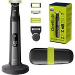 Philips Oneblade Pro Face + Body - 14 Yükseklik Tarağı, Hassas Alan Koruma Sistemi ve Taşıma Çantası ile Elektrikli Tıraş Makinesi ve Sakal Düzeltici (Model QP6651/30)