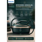 Philips Perfectcare 8000 Series Buhar Kazanlı Ütü – 9 Bar Basınç, 215 G/dk Sürekli Buhar, 750 G Şok Buhar, Optimaltemp Teknolojisi, 1.4 L Çıkarılabilir Su Haznesi, Steamglide Elite Taban