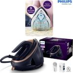 Philips Perfectcare 9000 Serisi Activesense Kameralı Yapay Zeka Destekli 9 Bar 3100W Buhar Kazanlı Ütü - Kumaş Tanıma, Sıfır Yanık, Akıllı Otomatik Isı Ayarı - Lacivert