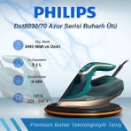 Philips Phılıps DST8030/70 Azur Serisi Buharlı Ütü - Yeşil - Siyah