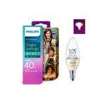 Philips Phılıps Led Mum Ampul 5,5w-4w-2w(tek Ampul-3 Kademeli) E14 Duy