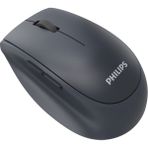Philips Phılıps SPK7627K, Gri, USB Nano 2,4gh ve Bluetooth Kablosuz, 1600DPI, Optic, 5 Tuşlu, Şarj Edilebilir, Mouse