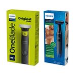 Philips Qp2724/10 Oneblade Yüz Şekillendirici - Bg1024 Banyo Vücut Tıraş Makinesi Islak/Kuru 2Li Avantaj Set