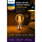 Philips Rustik Philps Filament Ampul E27 7W 2700K Sarı Işık 806 Lümen