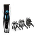Philips Saç kesme makinesi serisi 9000, dijital dokunmatik kontrol, üstün performans, titanyum bıçaklar, 400 uzunluk ayarı, 120 dakika kablosuz çalışma, model HC9450/15