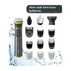 Philips Saç Sakal Vücut Kulak Ve Burun Su Geçirmez Islak Kuru Kullanımlı Üstün Performanslı 14 Parça Erkek Bakım Seti Series 7000