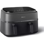 Philips Serisi Çift Hazneli 9 Lt Airfryer Siyah Fritöz