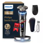 Philips Shaver İ9000 Prestige Ultra, Erkekler İçin Elektrikli Islak Ve Kuru Tıraş Makinesi, Koyu Gri, Basınç Ve Hareket Sensörü, Düzeltme Ap