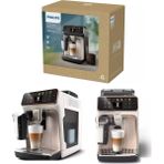 Philips Soğuk Sıcak Tüm Kahveler 20 Farklı Kahve Çeşidi Silentbrew Teknolojisi ile %40 Daha Sessiz Tam Otomatik Kahve Makinesi+ Tchibo Kahve ve Lambader Hediye - Beyaz