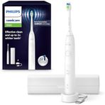Philips Sonicare 5500 elektrikli diş fırçası, sonik diş fırçası, 2 temizleme modu, basınç kontrolü, EasyStart, SmarTimer ve BrushPacer, beyaz, model HX7110/02 [yeni teknoloji]